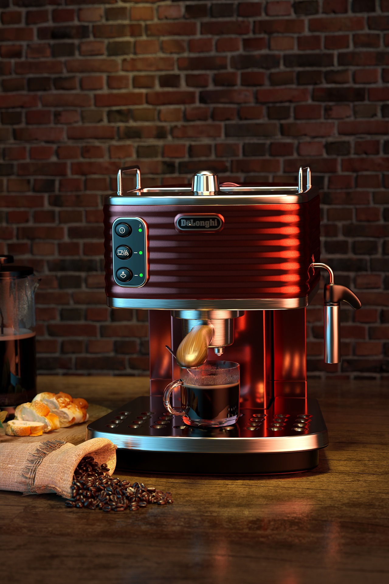 咖啡機(jī)照片級渲染技術(shù)指南